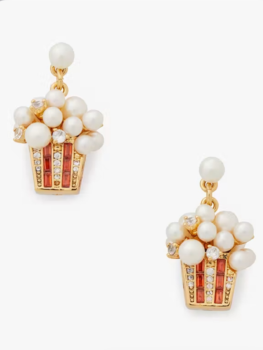 Kate Spade Carnival Popcorn Earrings - Picture 1 of 5